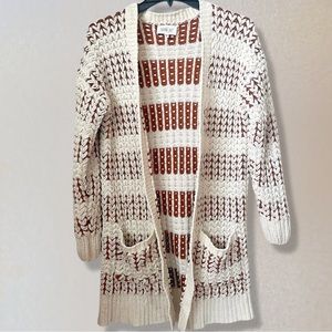 Sienna sky oversized cozy knit cardigan | Size Small